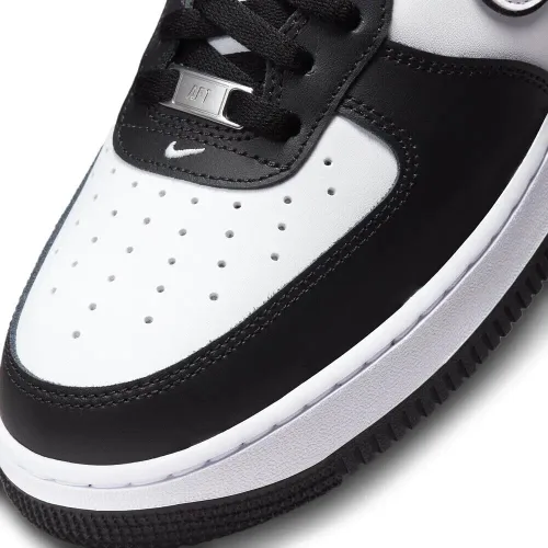 Vista 5 de Nike - Zapatos de baloncesto para hombres, NegroBlanco-Negro