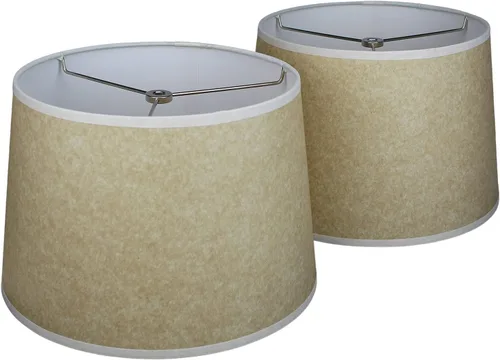Vista 47 de FenchelShades.com - Juego de 2 pantallas de lámpara de 10 pulgadas de diámetro superior x 12 pulgadas de diámetro inferior x 8 pulgadas de altura