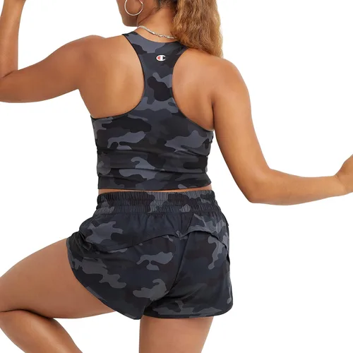 Vista 2 de Champion Women'S Crop Top, Soft Touch, Moisture Wicking, Ribbed Cropped Top For Women
