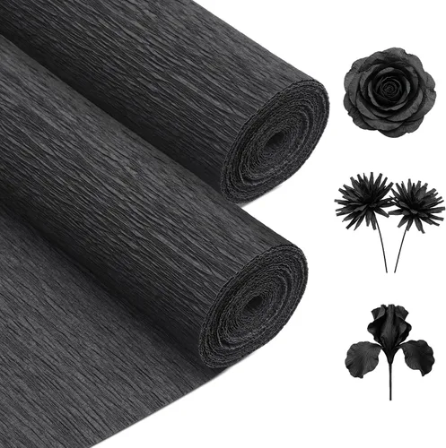 Vista 16 de 24 Colors Crepe Paper Roll 10 X 98inch Papel Crepe Video Tutorial