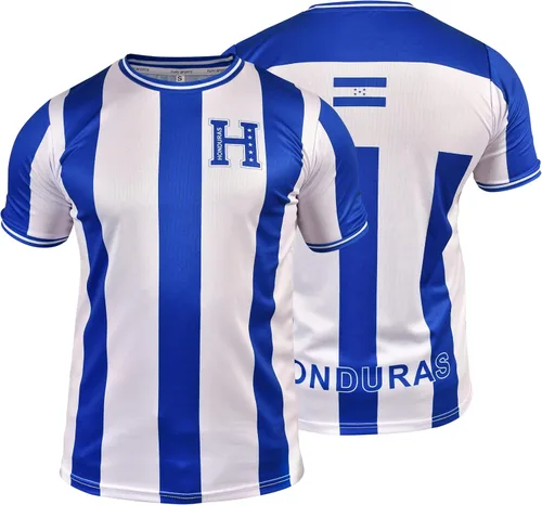 Vista 2 de Fury Camiseta de fútbol Honduras - Camiseta Honduras - HombreMujerUnisex