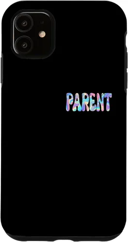Vista 5 de iPhone 15 Parent Groovy Back to School Cute Teachers Women Girl Case