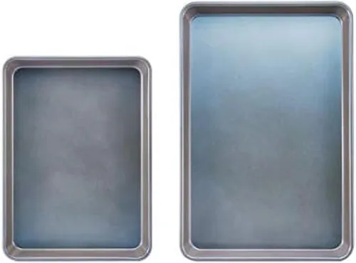 Vista 8 de Chicago Metallic Aurora - Sartén antiadherente, 12 tazas de magdalenas, iridiscente