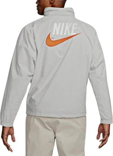 Vista 2 de Nike Sportswear - Chaqueta con capucha para hombre, Mineral de hierro claro