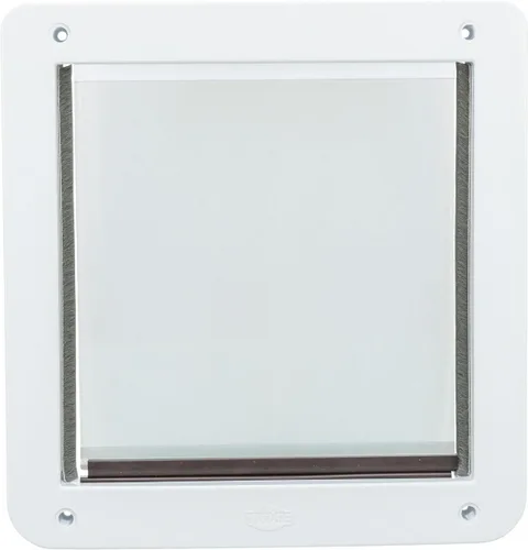 Vista 4 de Puerta de bloqueo de 2 sentidos para perros Trixie Pet Products , Blanco