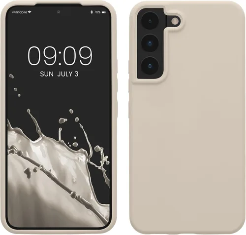 Vista 123 de kwmobile Funda compatible con Samsung Galaxy S9 - Funda de silicona TPU con acabado suave - Blue Reef