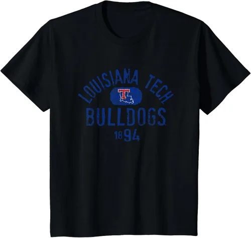 Vista 16 de Louisiana Tech Bulldogs Vintage 1894 - Camiseta con licencia