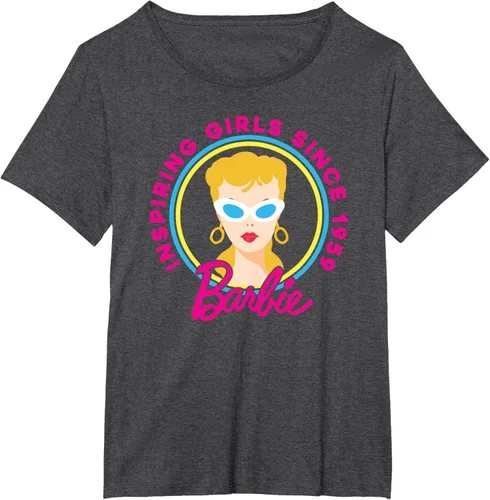 Vista 30 de Barbie - Camiseta inspiradora del 60 aniversario para niñas desde los 59 Negro