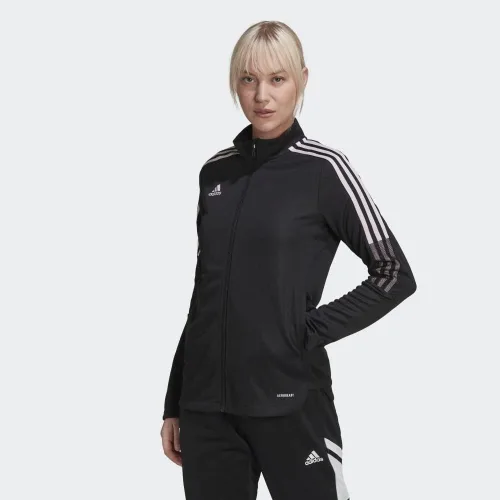 Vista 2 de adidas Tiro 21 - Chaqueta deportiva, Negrorosa claro