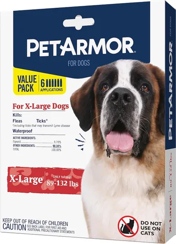 Vista 15 de PetArmor Tratamiento de pulgas y garrapatas para perros, 5-22 lbs, 3