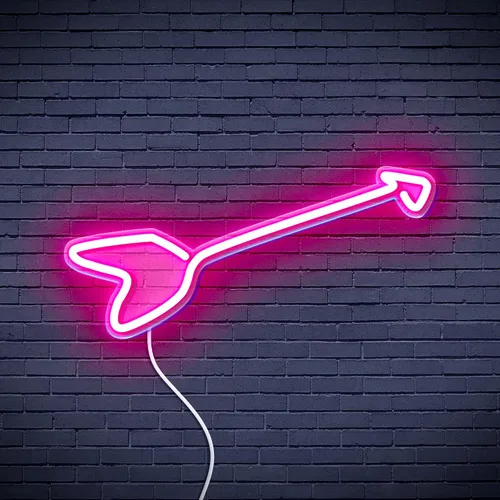 Vista 4 de AdvPro Flecha Flex Silicona LED Neon Sign - Azul - st16s42-fnu0220-b