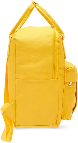 Vista 7 de Zodaca Mini mochila cuadrada para mujer pequeña bolsa amarilla de mango 9 x 12 pulgadas Naranja Viajar