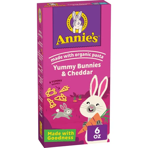Vista 9 de Annie's Homegrown Bunny Shape Pasta & Yummy Cheese, 6 oz, 6