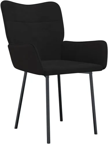 Vista 3 de Sillas de comedor, taburetes de sala de estar, sillas de cocina adecuadas para comidas diarias o eventos especiales como reuniones, bodas y Negro