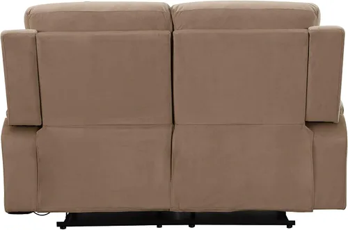Vista 16 de Blackjack Furniture Elton - Juego de sofá y sofá biplaza de microfibra de 2 piezas con soporte lumbar, acolchado adicional y mecanismo de Beige