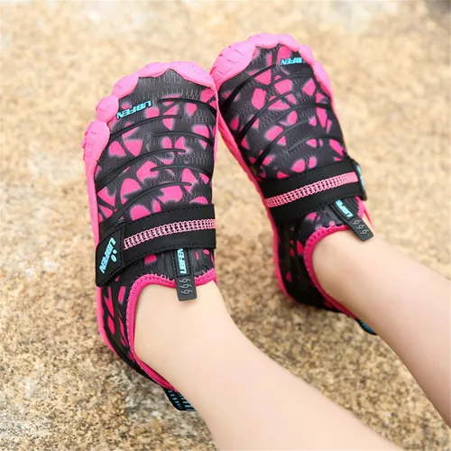 Vista 7 de UBFEN - Zapatos para el agua para niños y niñas, zapatos acuáticos y livianos de secado rápido para ir a la playa, practicar deportes, hacer