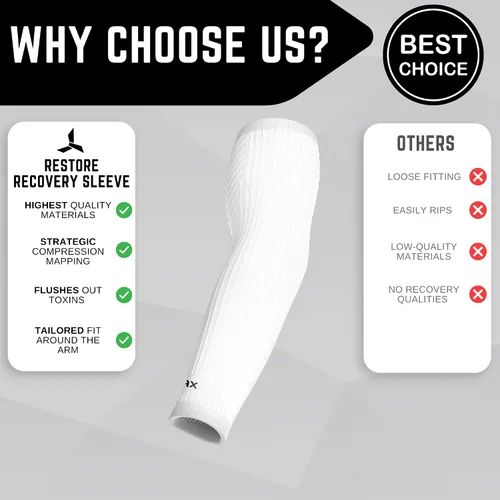Vista 20 de Jax Baseball Arm Sleeves - Youth and Adult