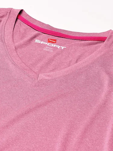 Vista 6 de Hanes Camiseta Sport Cool Dri Performance para mujer, manga corta o larga