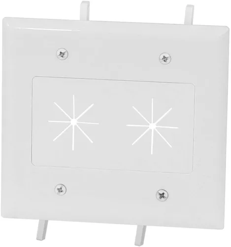 Vista 10 de DATA COMM Electronics 45-0001-BK - Placa empotrable de bajo voltaje (1 banda, 2 unidades), color negro