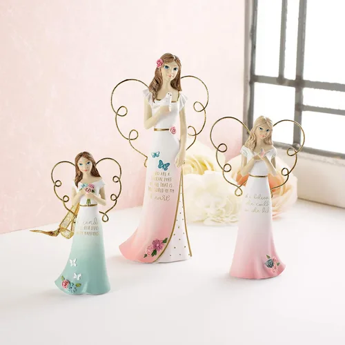 Vista 6 de Pavilion Gift Company You are A Special Part of All That is Treasured in My Heart - Figura coleccionable de ángel de 7.5 pulgadas