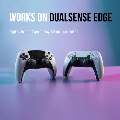 Vista 7 de Joy Guardians - Abrazaderas estabilizadoras de joystick compatibles con controladores Playstation5 DualSense (negro)