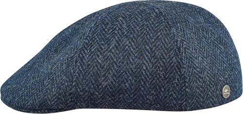 Vista 8 de Sterkowski Rusty Harris Tweed Gorra plana para hombres y mujeres Clásico 6 paneles cálido transpirable pico de pato