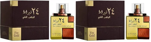 Vista 9 de Lattafa Perfumes Oro puro de 24 quilates para Eau de Parfum en espray unisex, 3.4 onzas