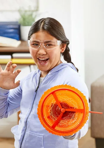 Vista 4 de Marvel Doctor Strange in The Multiverse of Madness Spell Blaster - Lanzador de disco de turbina, juguete de juego de roles, juguetes para niños a