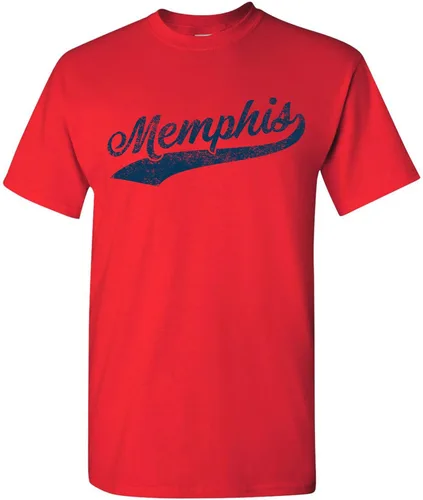 Vista 59 de UGP Campus Apparel - playeras con estampado de equipos de béisbol Albuquerque Rojo
