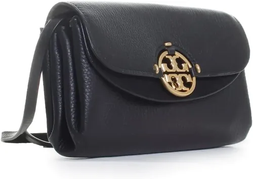Vista 3 de Tory Burch Miller - Bolso bandolera de cuero para mujer, color marrón, talla S, Ocre claro