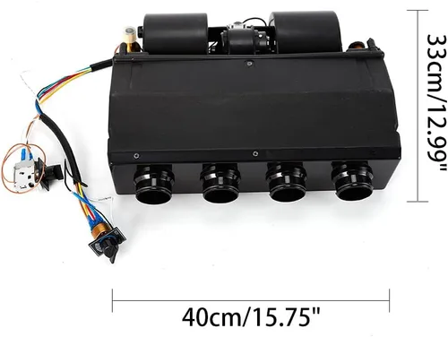 Vista 7 de Calentador universal del evaporador del A/C del tablero de 12V, termóstato electrónico 4 máx High Quality Air Conditioning Evaporator: 3 Gear
