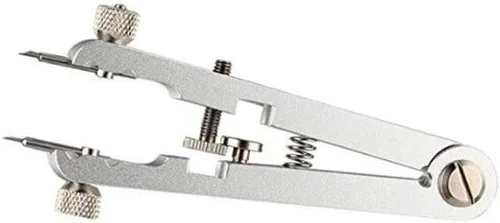 Vista 5 de Herramienta de reparación de barra de resorte de reloj - Kit de herramientas de barra de resorte Reloj Pin Correa Eliminación de banda (plata)