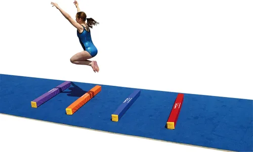 Vista 5 de Tumbl Trak Fun Stick - Obstáculo versátil de espuma para gimnasia, animación y danza, los colores pueden variar Versatile Gymnastics, Cheer, and