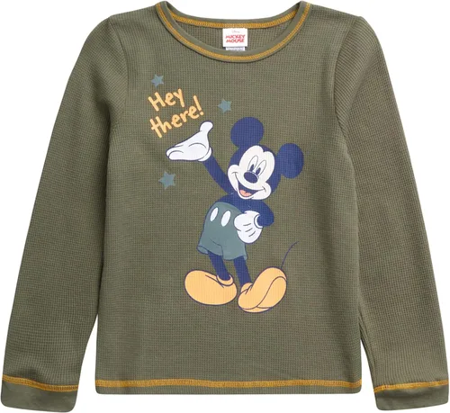Vista 5 de Disney Conjunto de pantalones deportivos de Mickey Mouse para bebés y niños Camiseta térmica de manga larga y pantalones deportivos de vellón