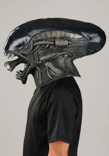 Vista 7 de Máscara Deluxe de Alien Xenomorph para Adultos Multicolor