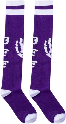 Vista 2 de Calcetines largos de algodón para mujer y hombre, divertidos, para vacaciones, informales, para deportes