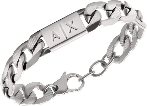 Vista 5 de Armani Exchange - Reloj de vestir con cronógrafo para hombre, con correa de cuero, acero o silicona