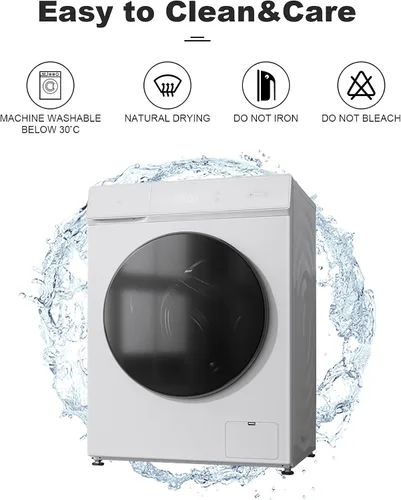 Vista 7 de ele ELEOPTION Fundas reclinables de 4 piezas con bolsillo lateral, antideslizante, ajustable, protector de muebles con parte inferior elástica Negro