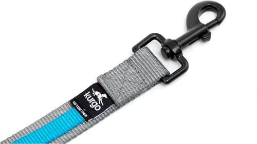 Vista 4 de Kurgo Correa cuántica de 6 en 1, correa para perros manos libres, cinturón para correr, estilo bandolera y cinturón de cintura, reflectante, clip