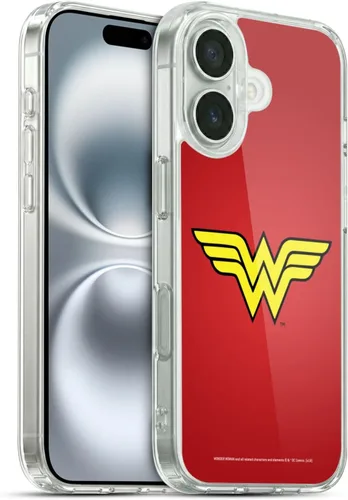 Vista 119 de Head Case Designs Funda de gel suave con licencia oficial de Wonder Woman DC Comics Classic Logos compatible con Apple iPhone 7 Plus/iPhone 8 Plus