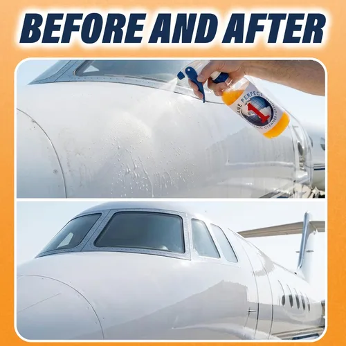 Vista 8 de Plane Perfect 1 revestimiento de cerámica SiO2 de grado aeronáutico – Spray detallador rápido de alto brillo – Sin agua, protección hidrofóbica