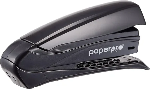 Vista 7 de PaperPro - 1425 - Grapadora de escritorio Inspire 20, 20 hojas, tira completa, color negro Negro lustrado