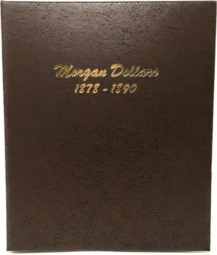 Vista 11 de Dansco Álbum de monedas del dólar de Morgan US 1878-1890 #7178 con funda