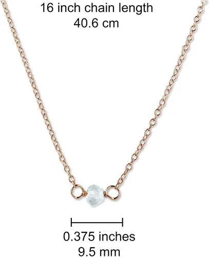 Vista 122 de Gargantilla de piedra natal – Regalo de cumpleaños, regalo para niña, mujer, amiga, hija, esposa, mamá, ella, joyas de piedras preciosas para uso