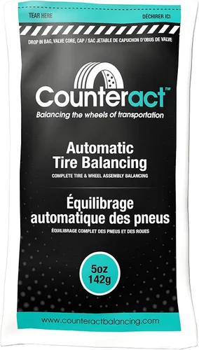 Vista 7 de Counteract Estuche a granel de cuentas de equilibrio de neumáticos/rueda de 4 onzas – SUV, neumáticos de camiones ligeros, (40) bolsas de cuentas