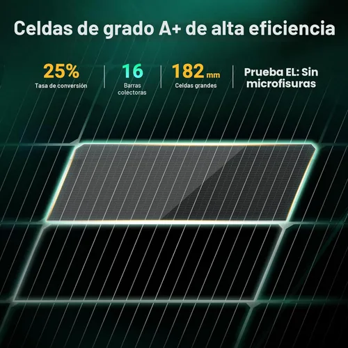 Vista 4 de HQST Panel solar bifacial tipo N 16BB 200 W, con 25% de eficiencia, células de grado A+, clasificación IP65 para RV, remolque, marino, techo