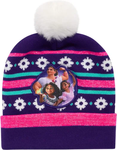 Vista 2 de Disney Girls Minnie Mouse and Vampirina Winter Hat and 2 Pair Mitten or Glove Set ToddlerLittle Girl