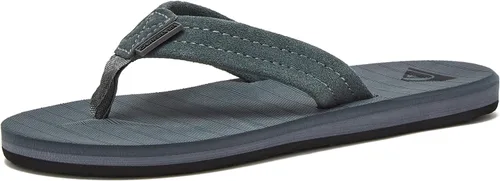Vista 9 de Quiksilver Carver - Sandalias de gamuza para niños, niños pequeños o grandes Marrón