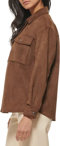 Vista 4 de Levi's Chaqueta de gamuza sintética suave para mujer