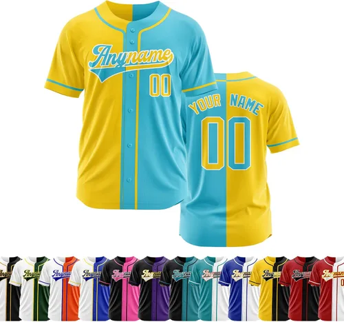 Vista 22 de Camiseta de béisbol personalizada con número de nombre cosido o impreso, camiseta de béisbol para hombres, mujeres, jóvenes, camiseta de béisbol